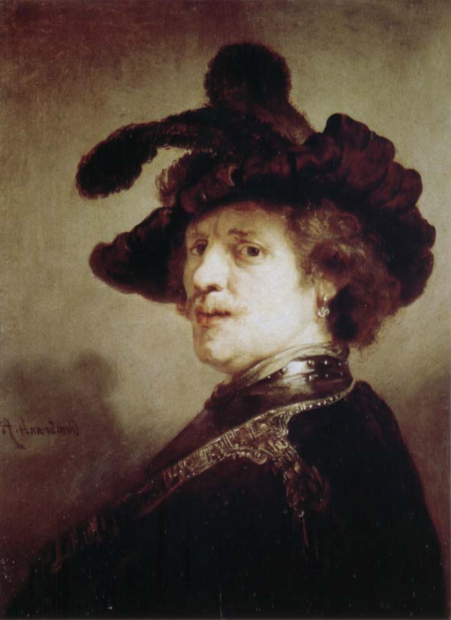 Self-Portrait in Fancy Dress